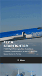 Mobile Screenshot of flyastarfighter.com